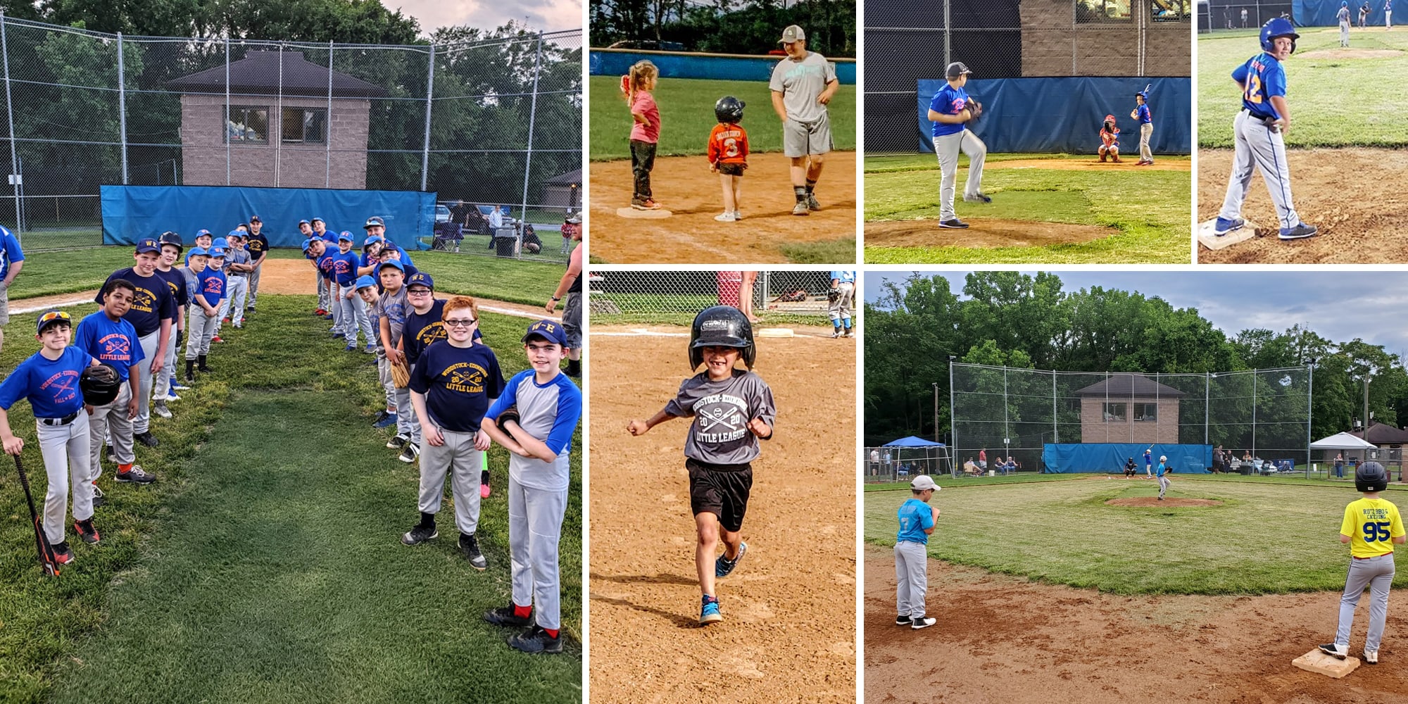 Woodstock Edinburg Little League collage