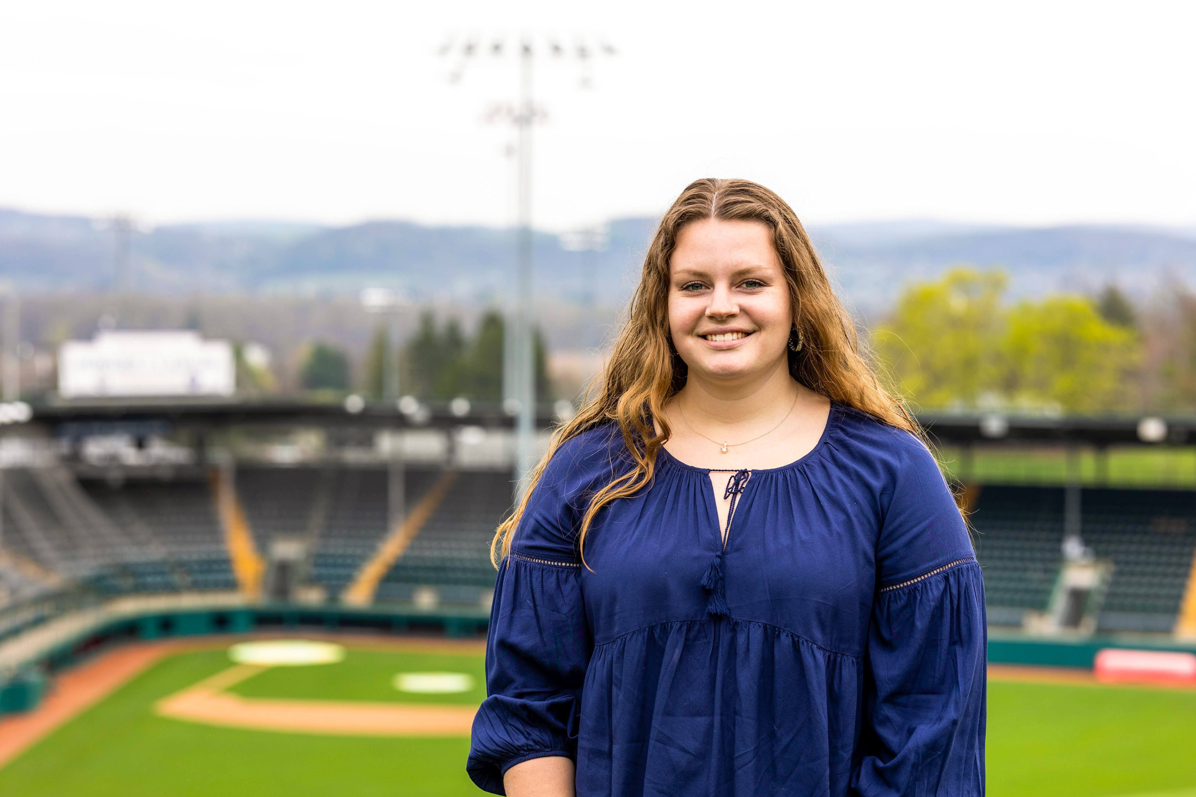 Rachel Duda Photo overlooking Lamade Stadium