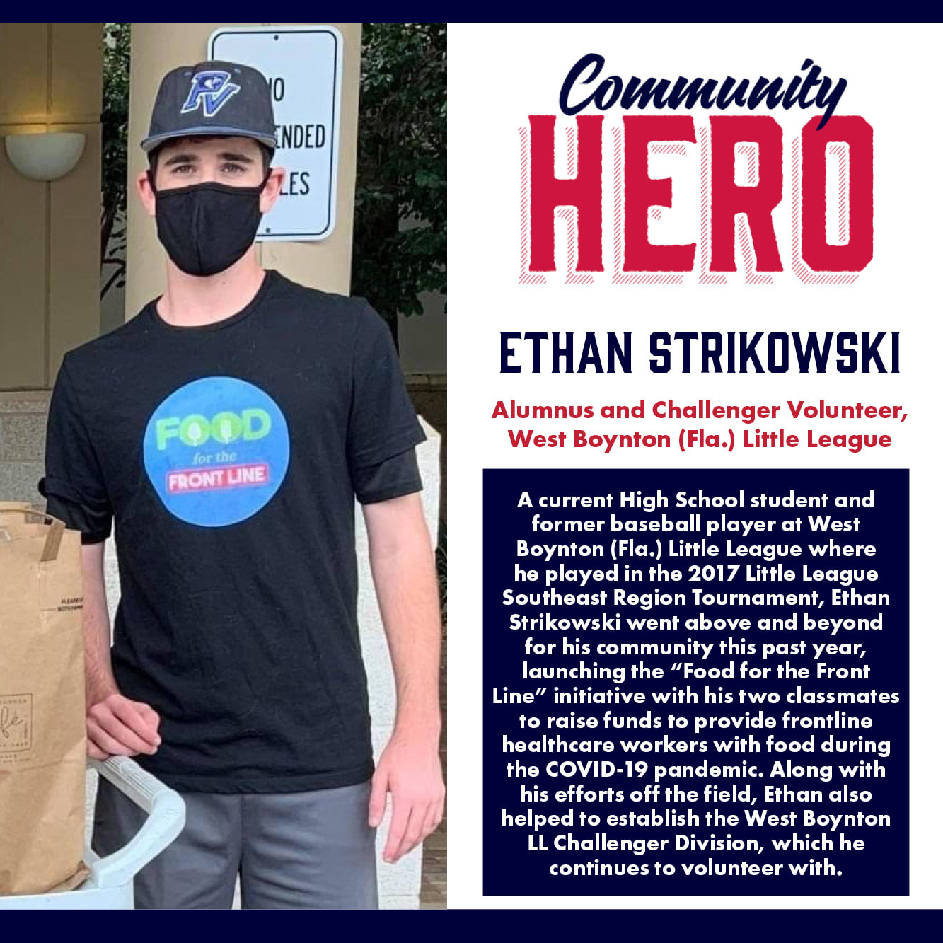 Ethan Strikowski Community Hero