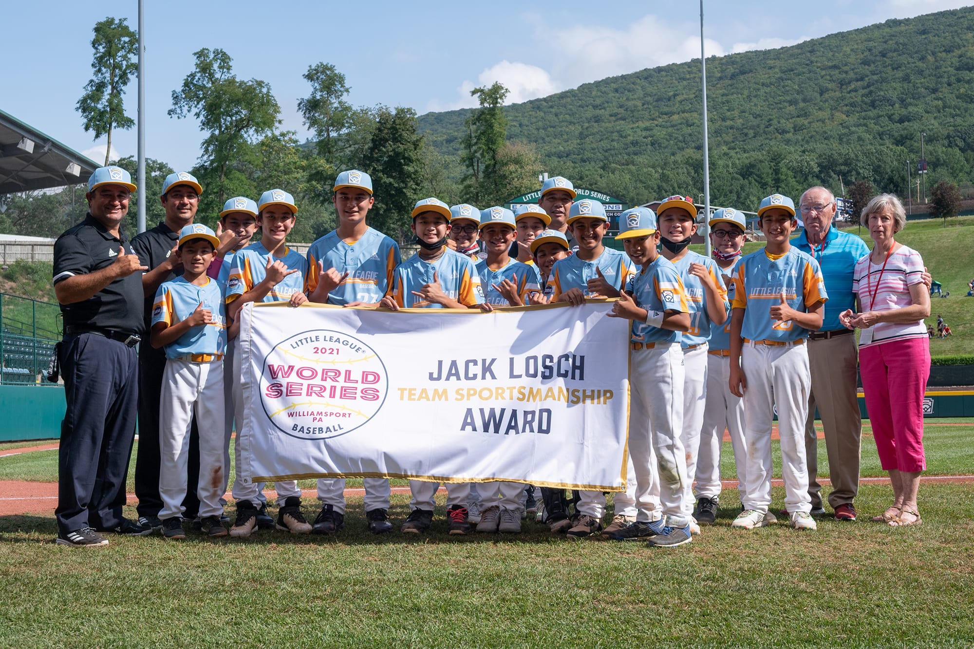 Honolulu Little League remporte le prix de l'esprit sportif d'équipe de