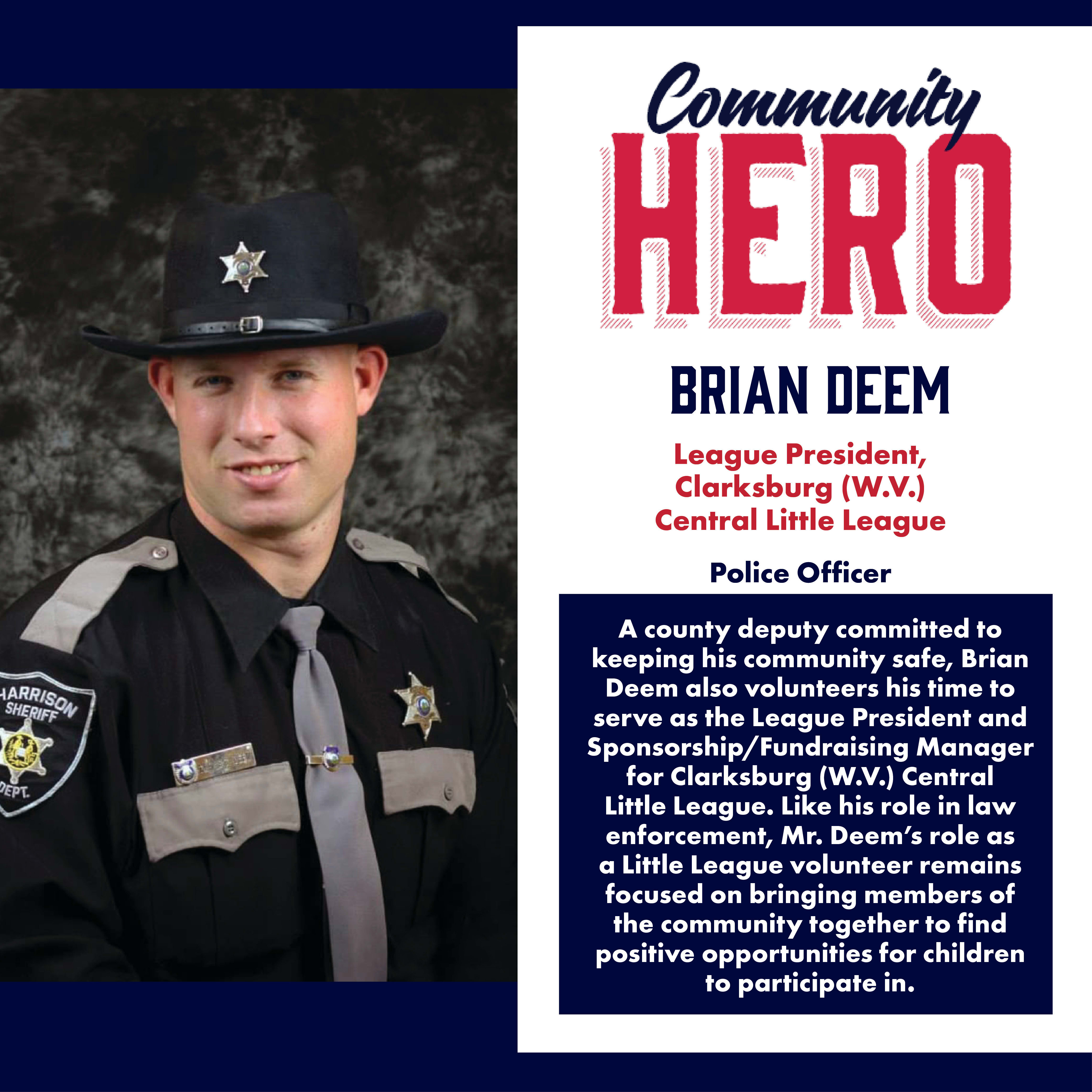 Brian Deem Community Hero