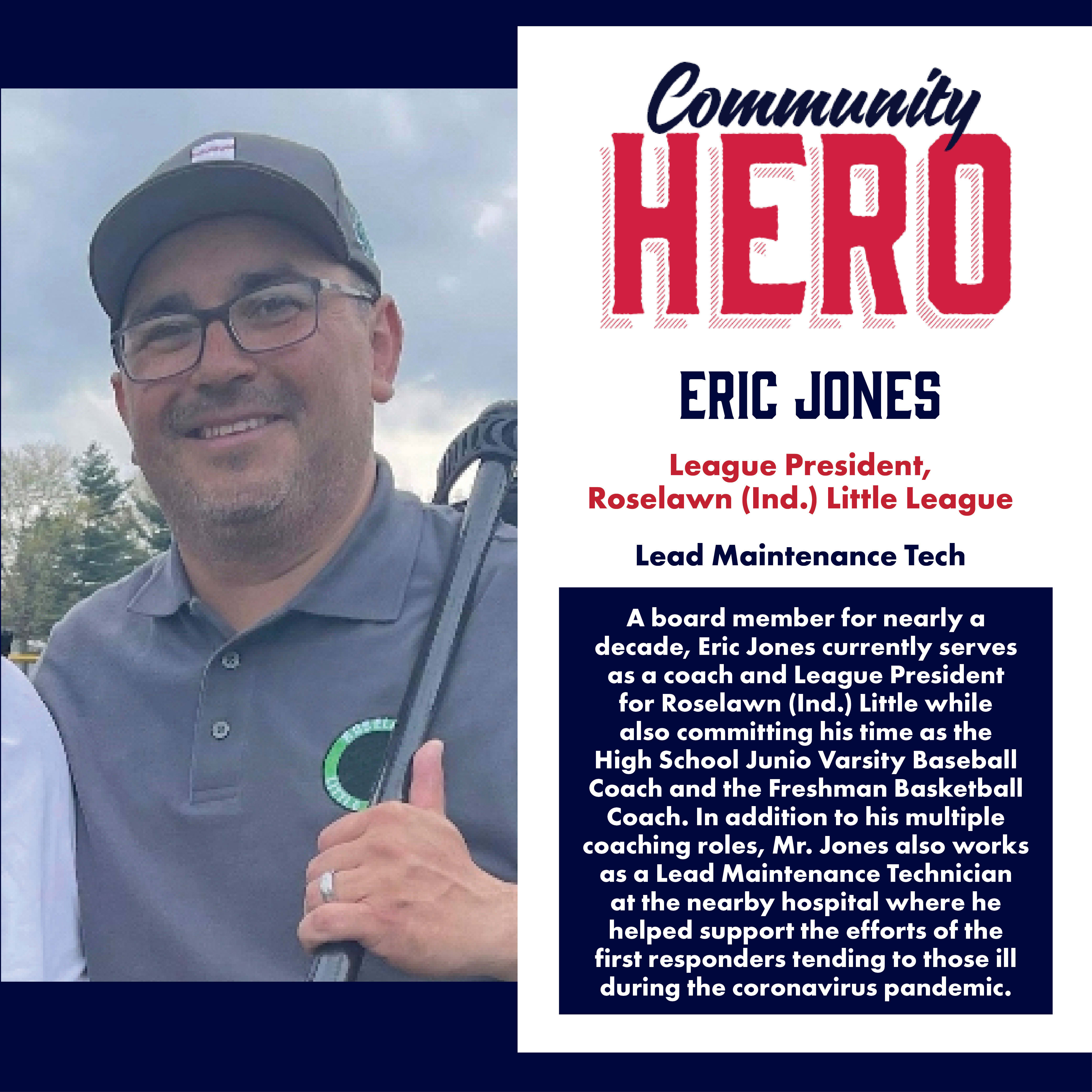 Eric Jones Community Hero