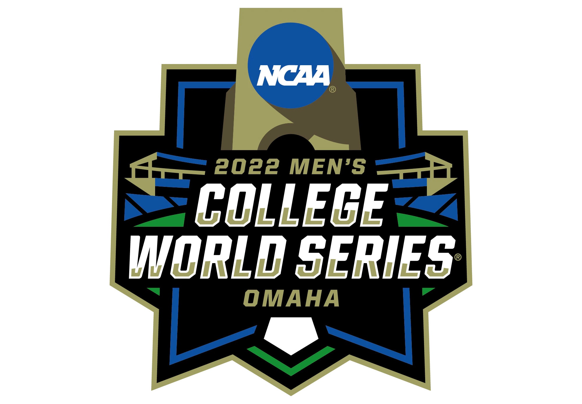 The NCAA college baseball careers of players in the 2022 World Series