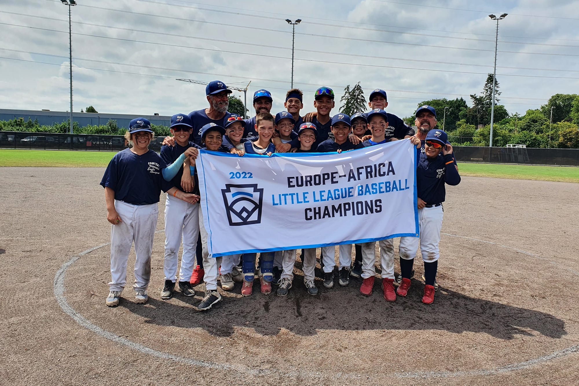 L’Emilia Romagna Little League ha vinto il 6° campionato italiano d’Europa e della regione africana e giocherà nel 75° LLBWS