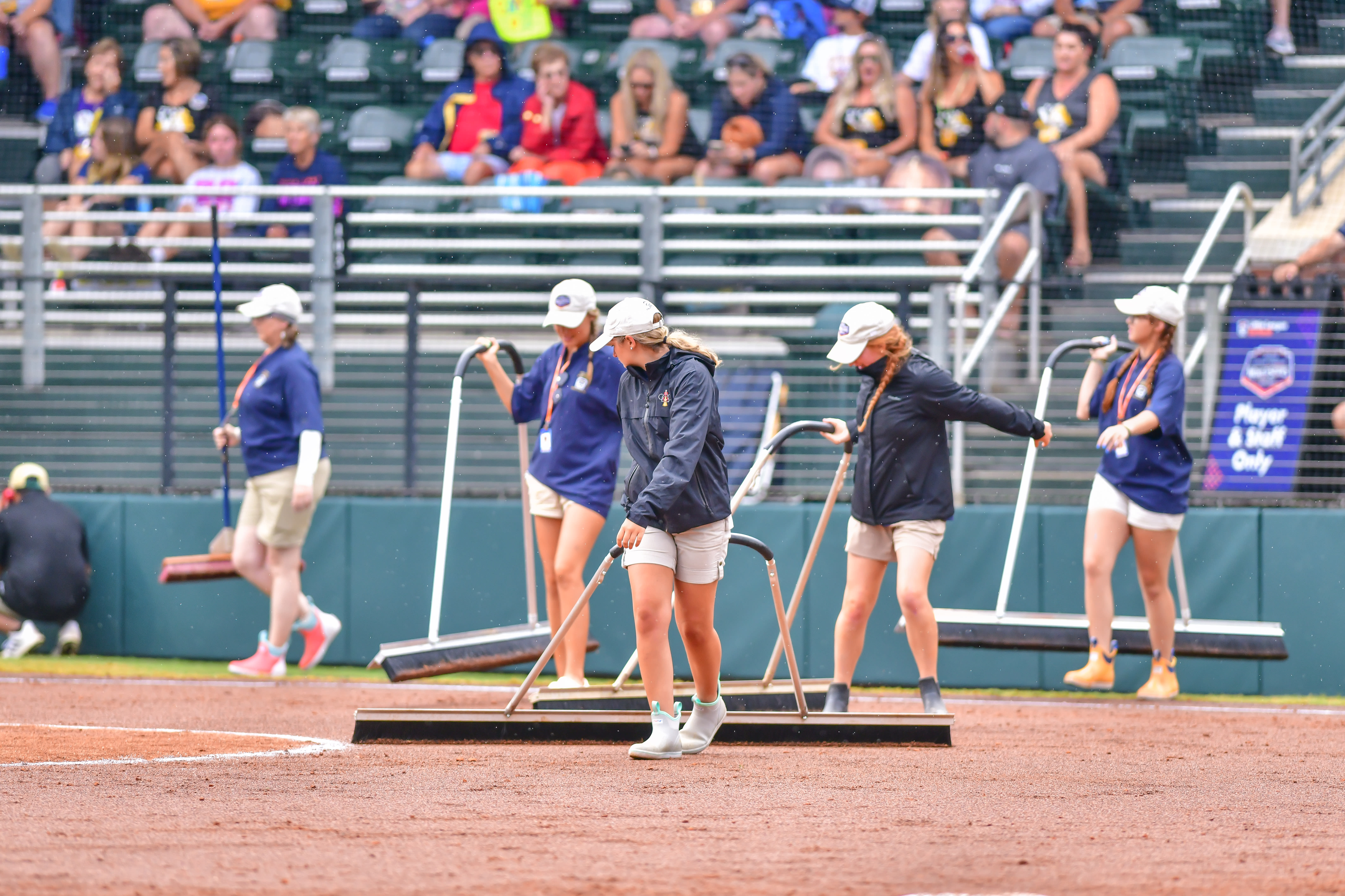 All Female Grounds Crew