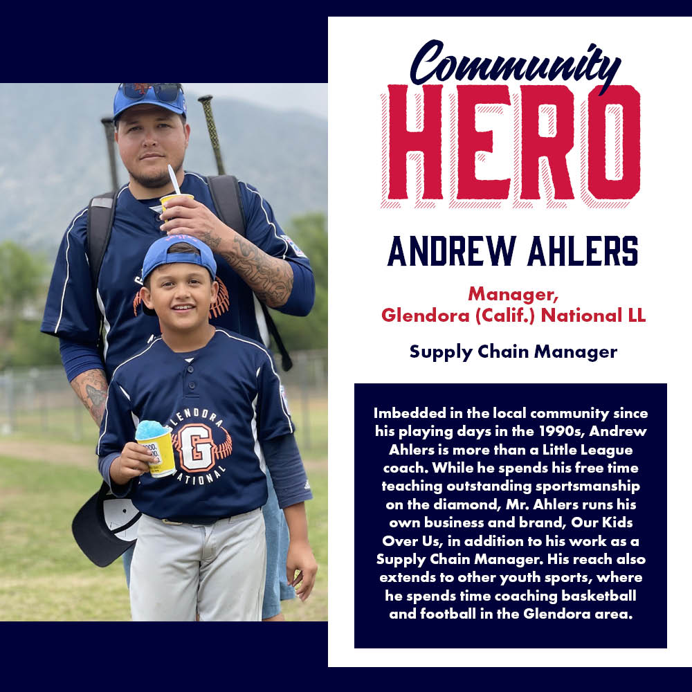 Andrew Ahlers Community Hero