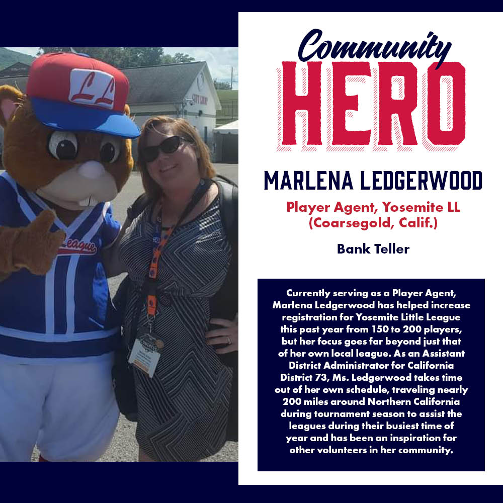 Marlena Ledgerwood Community Hero