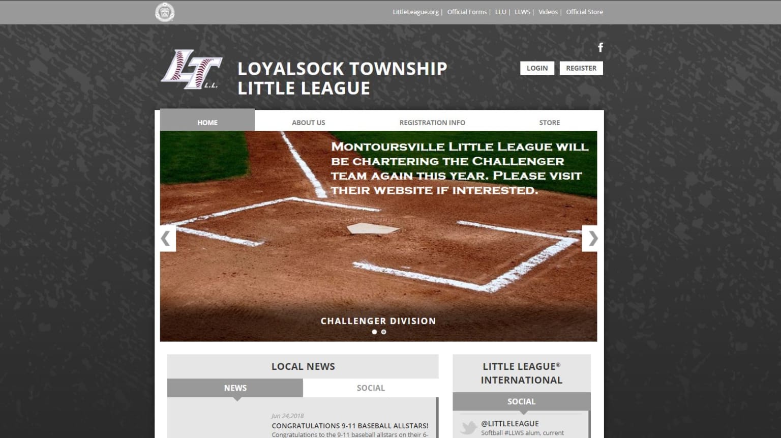 local-league-website-example