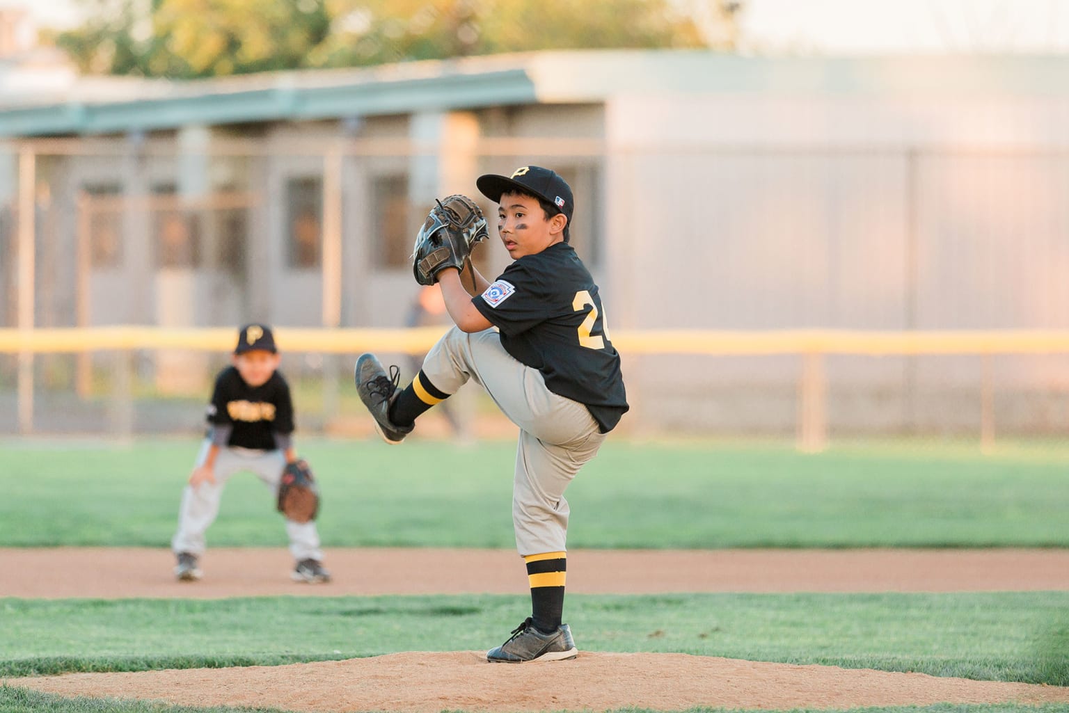 pitcher on mound