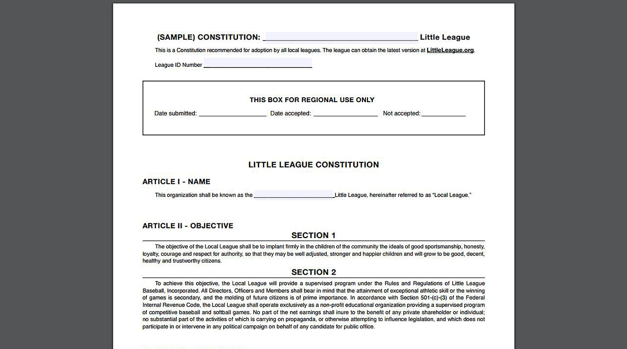 sample constitution graphic