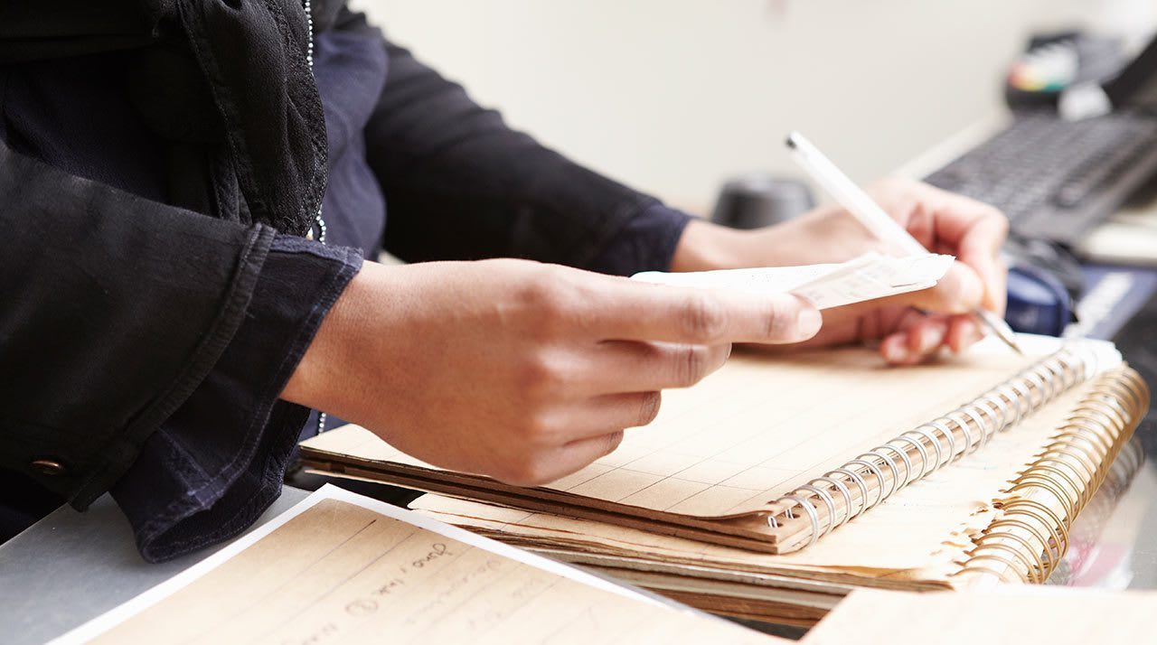 treasurer filing recipts