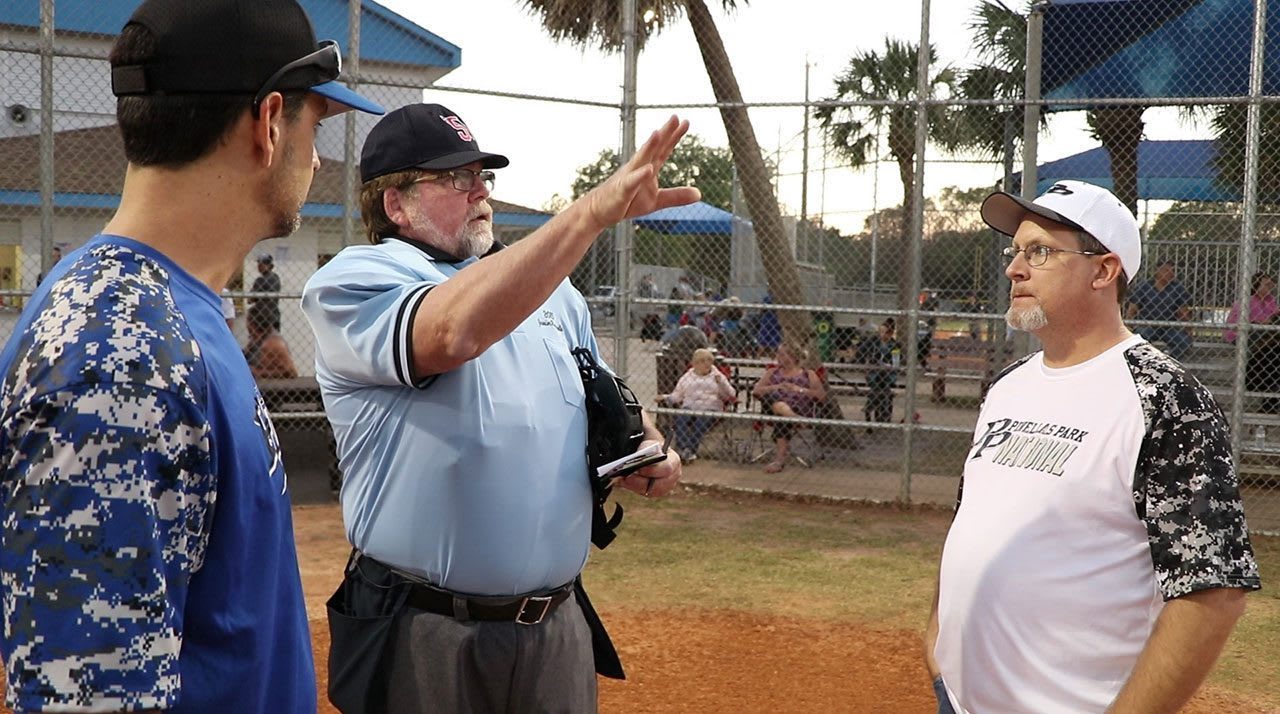 umpire and coach