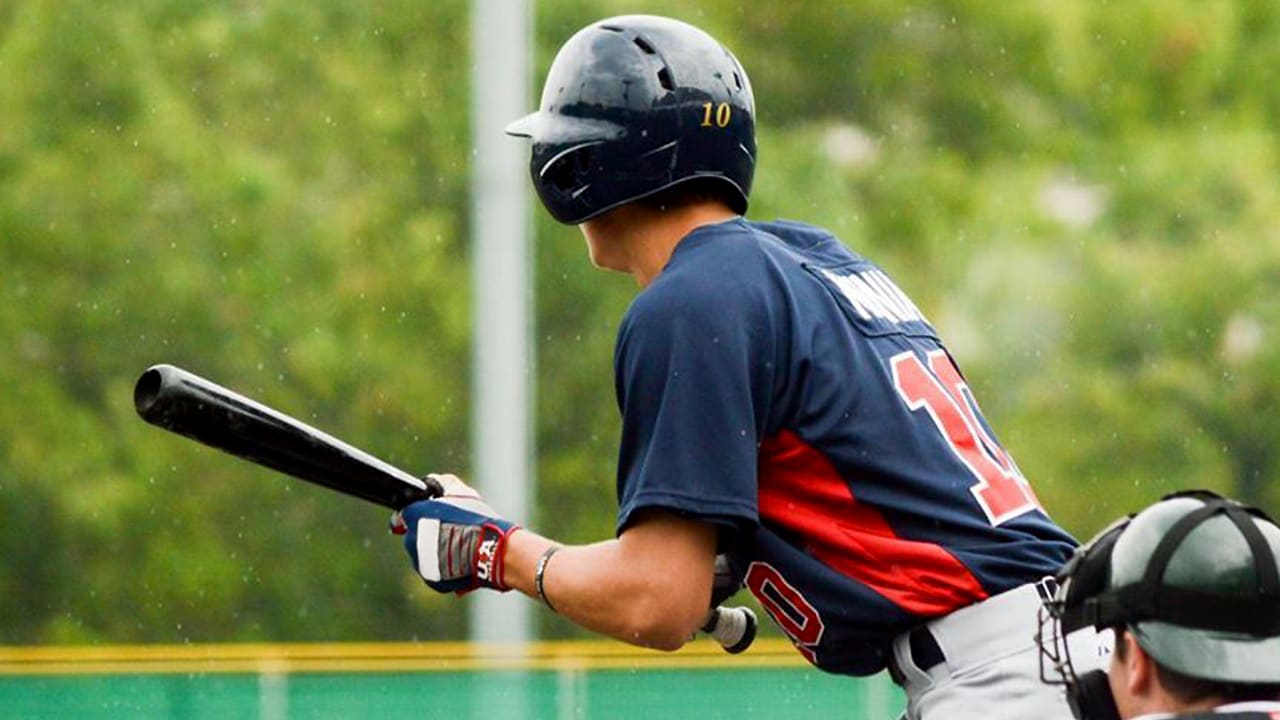 usa baseball batter bunting