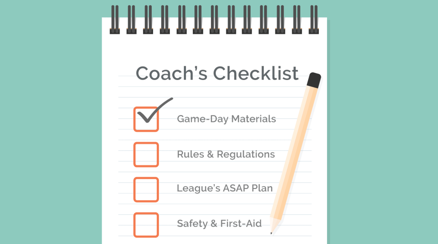 Tee Ball Checklist For Kids