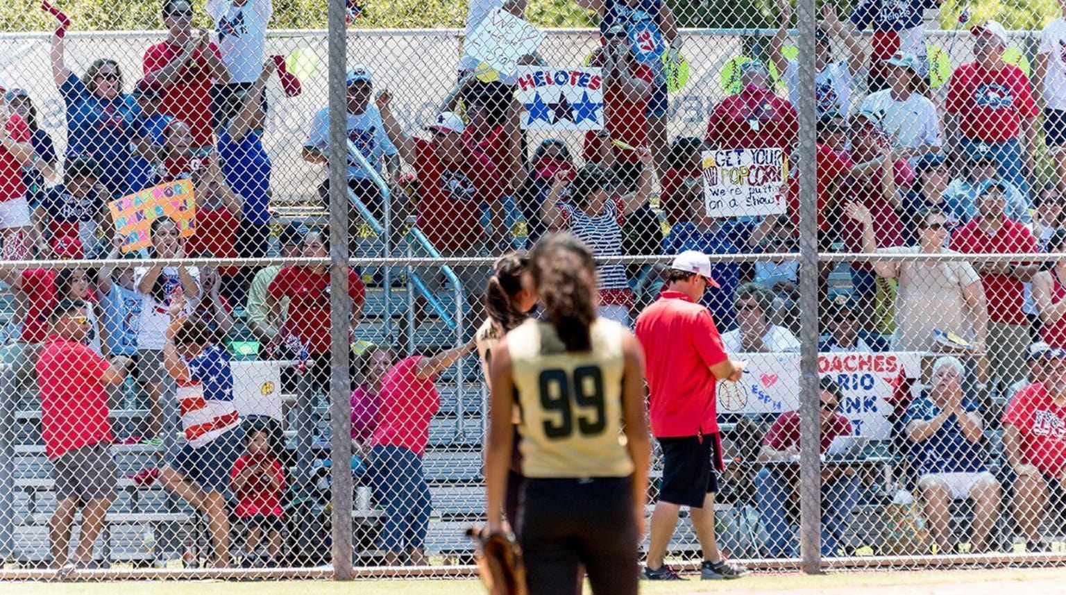 parents in stands