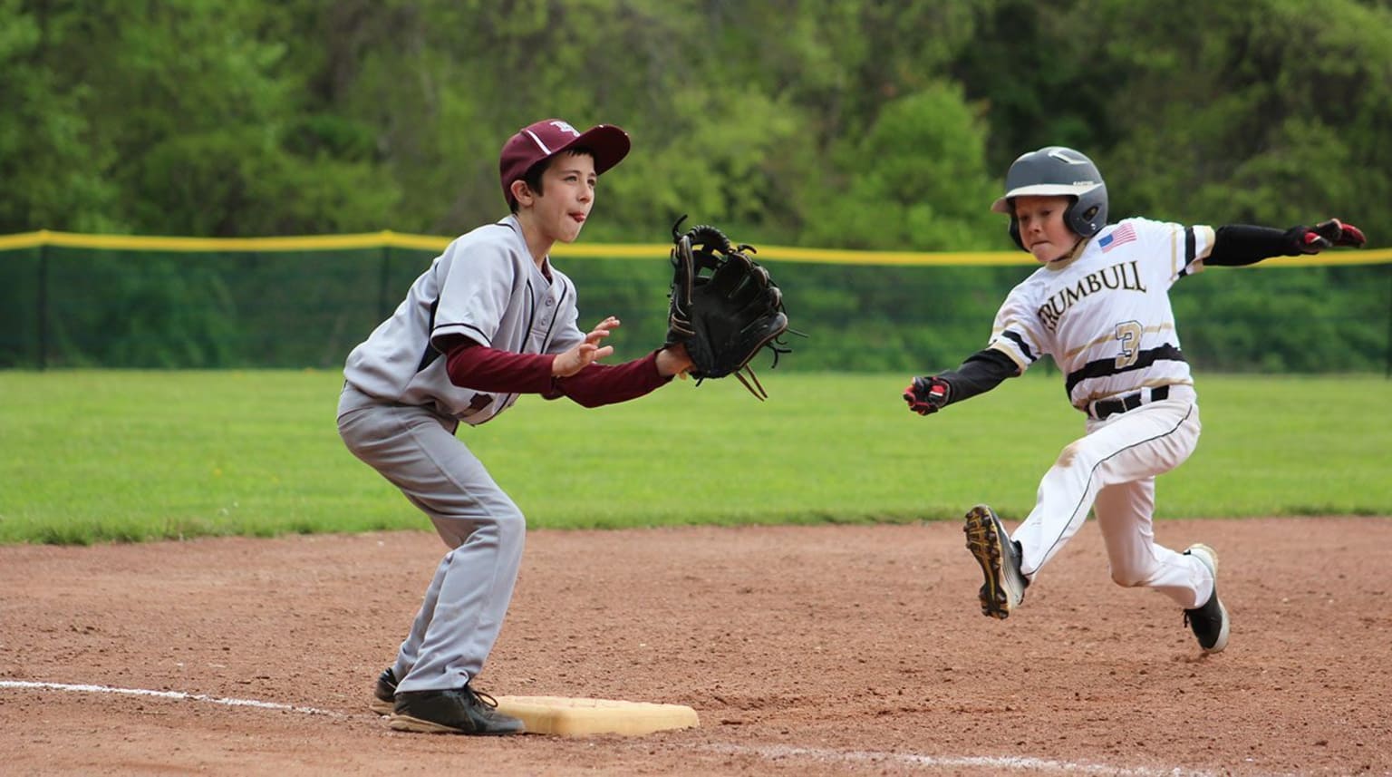 player catching ball