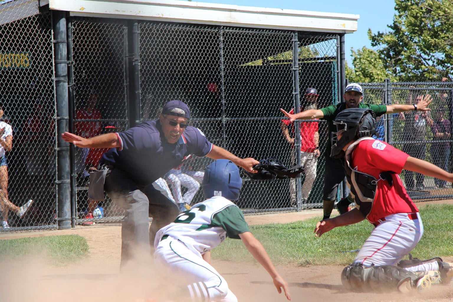 umpire home plate