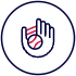 glove and ball icon