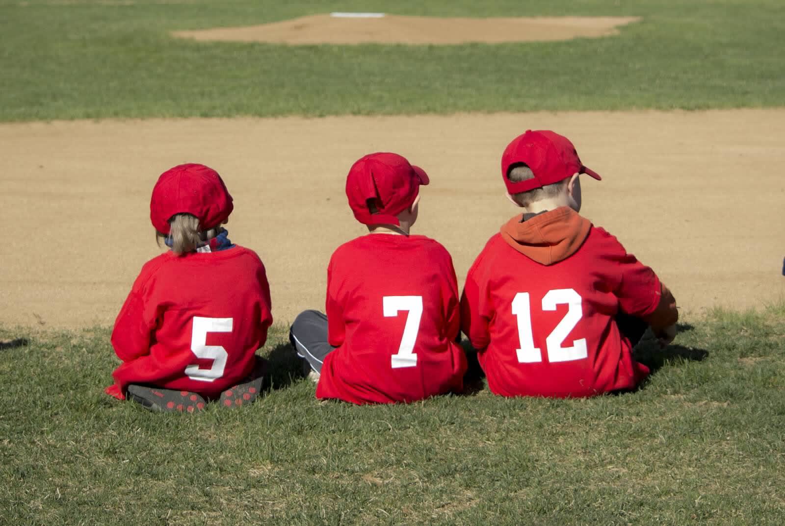 Three kids, no faces shown