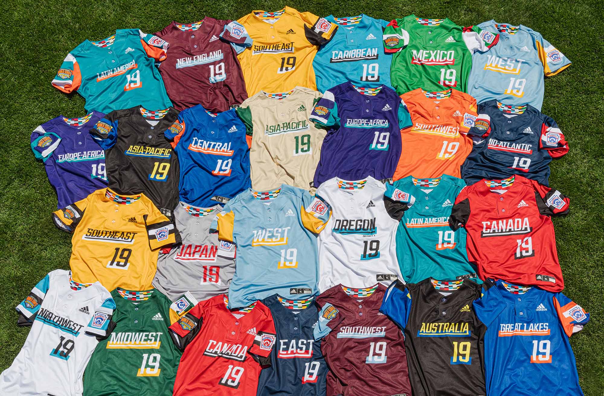 2019 LLWS Uniforms by adidas