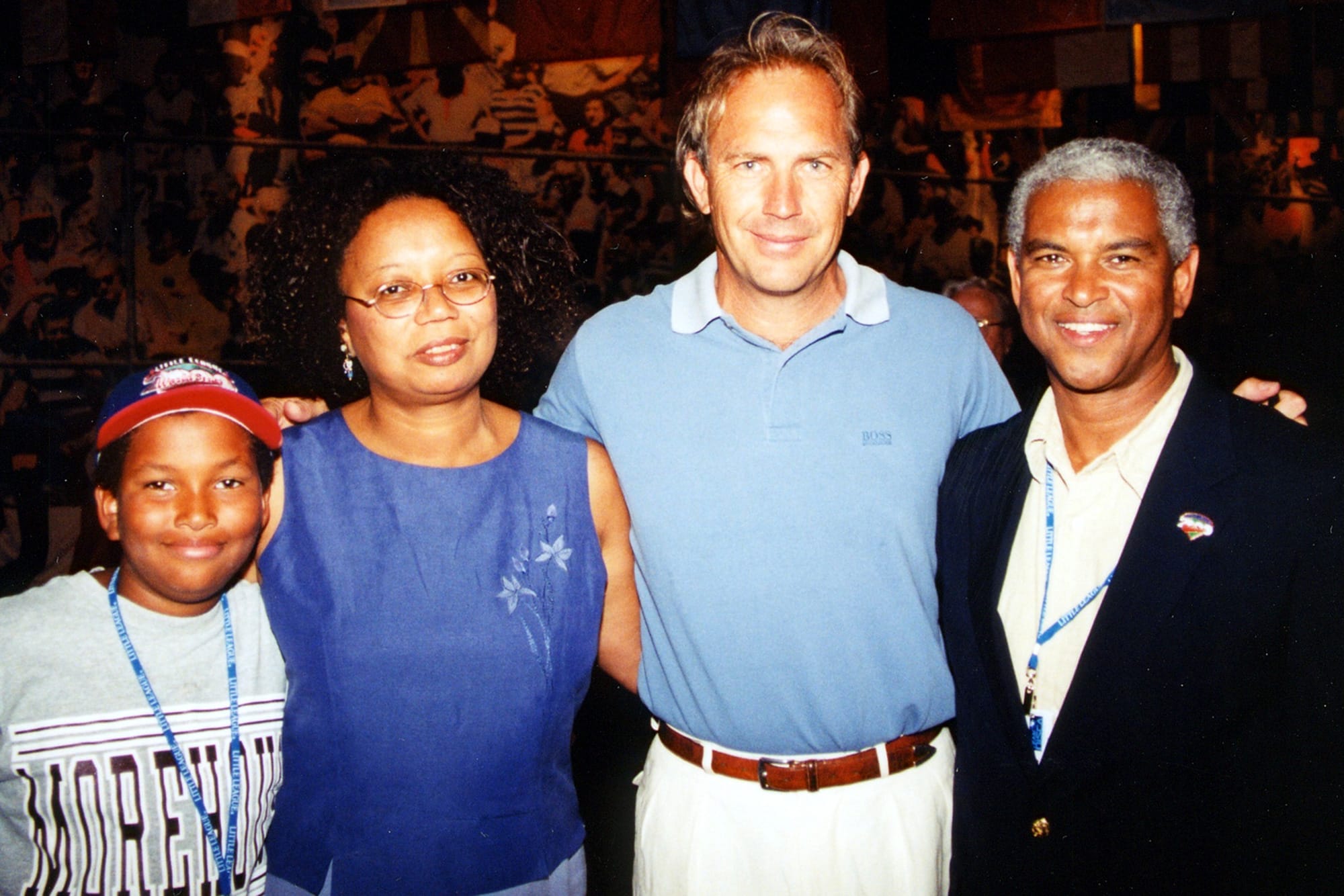 Dwight Raiford and Kevin Costner