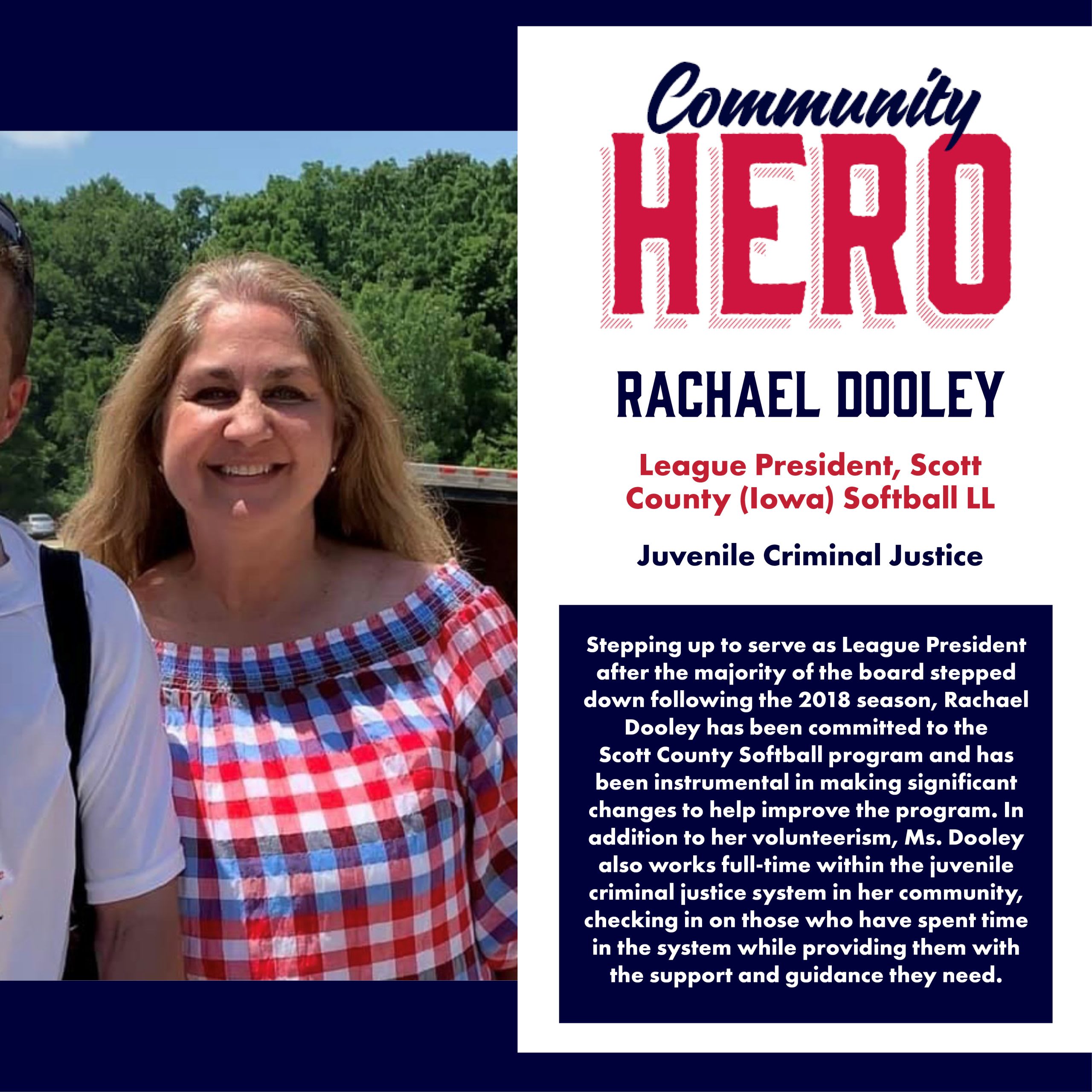 Rachael Dooley Community Hero