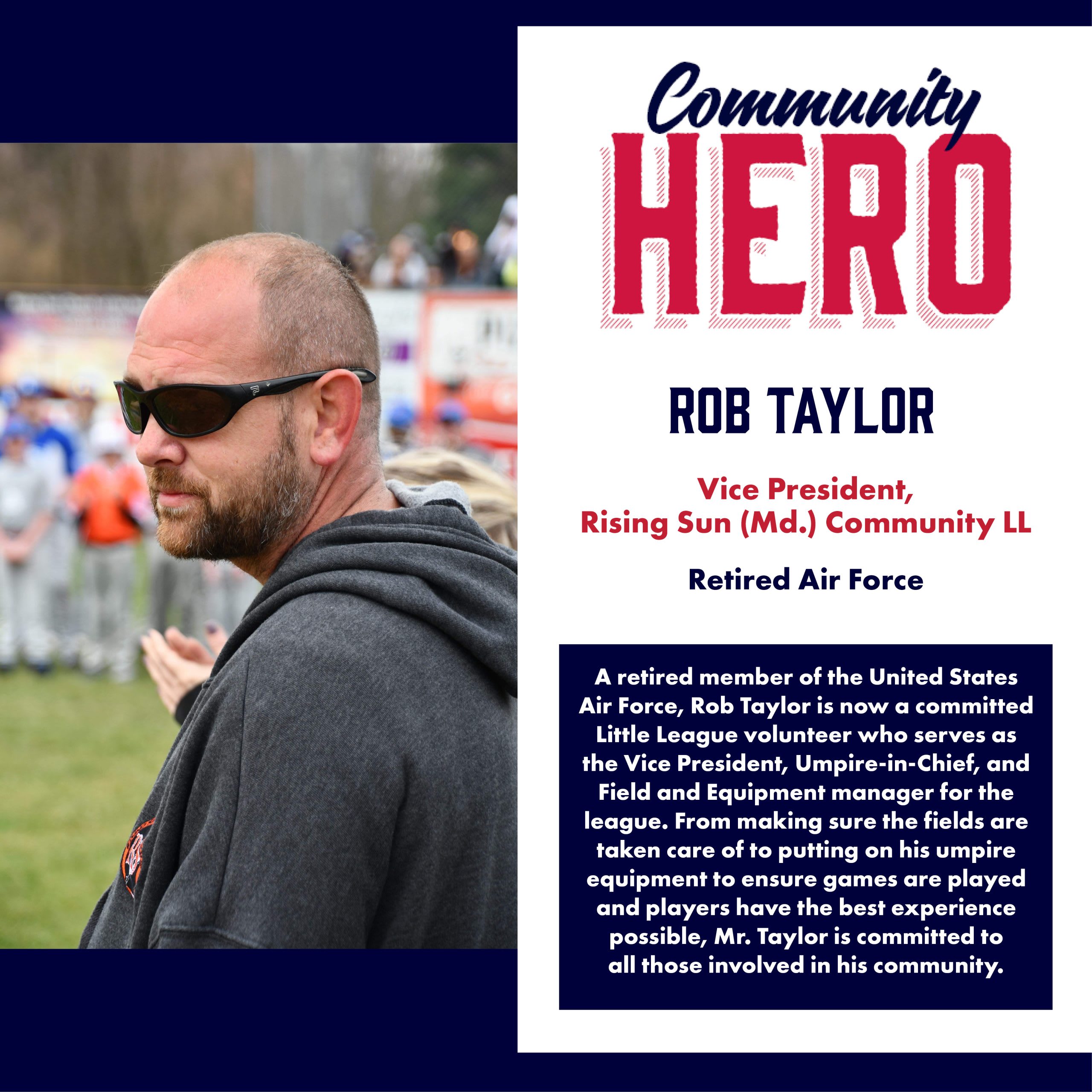 Rob Taylor Community Hero