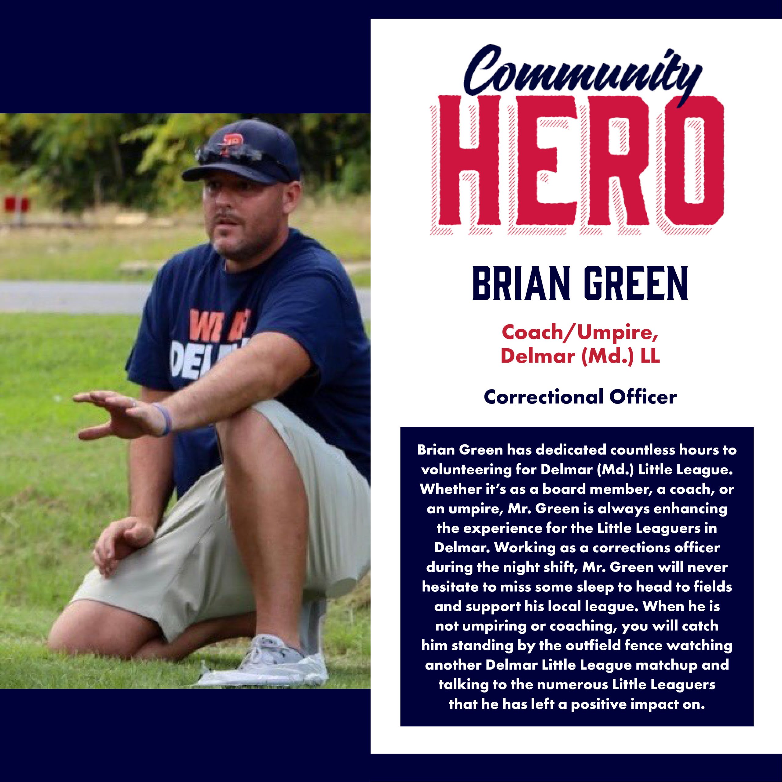 Brian Green Community Hero