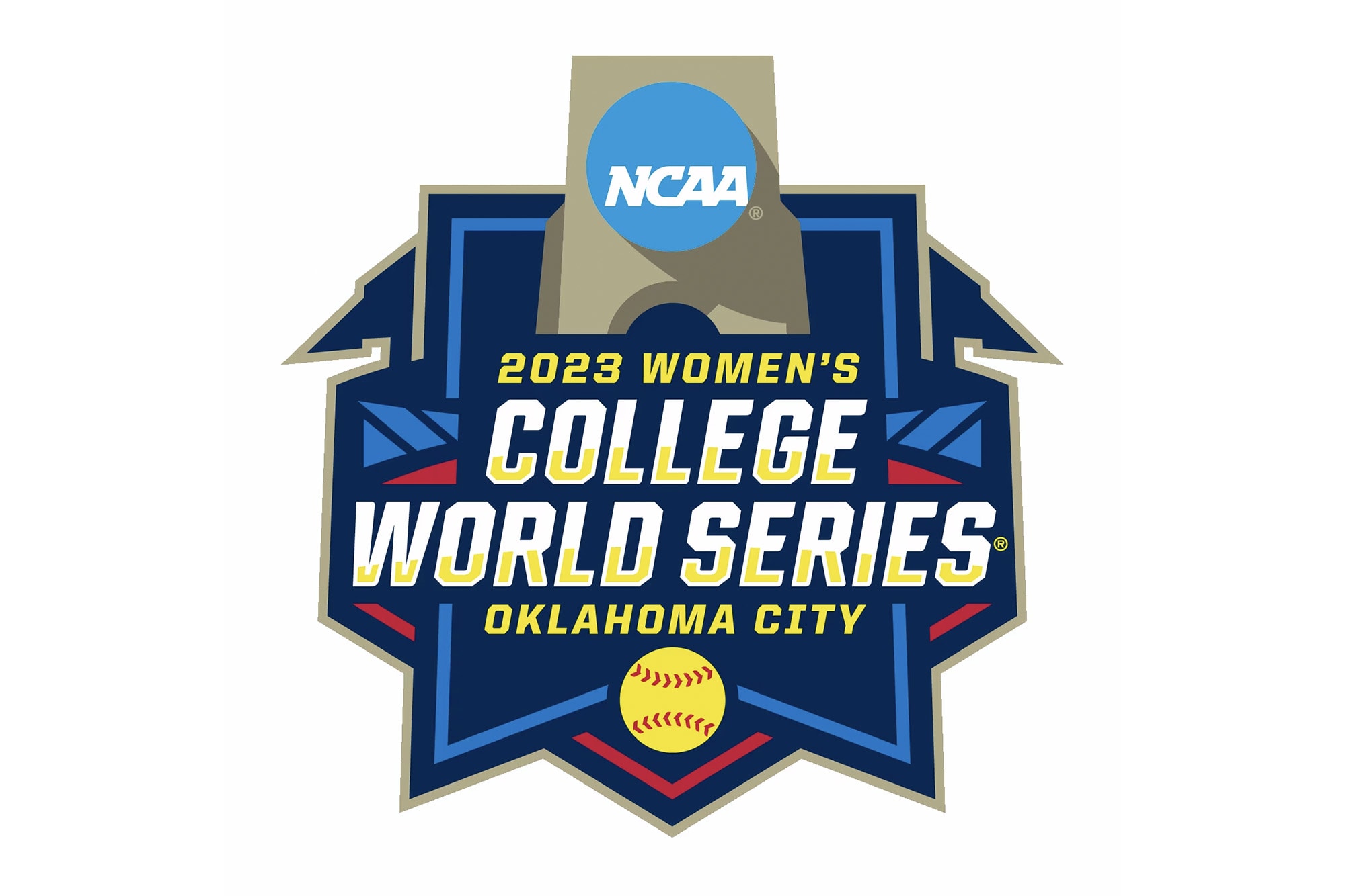 2023 Womens College World Series Logo