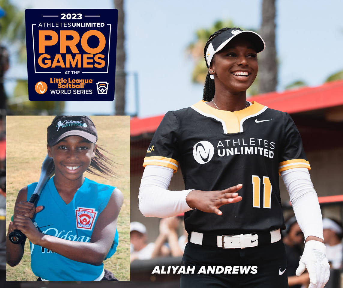 Aliyah Andrews AU Pro Games Graphic