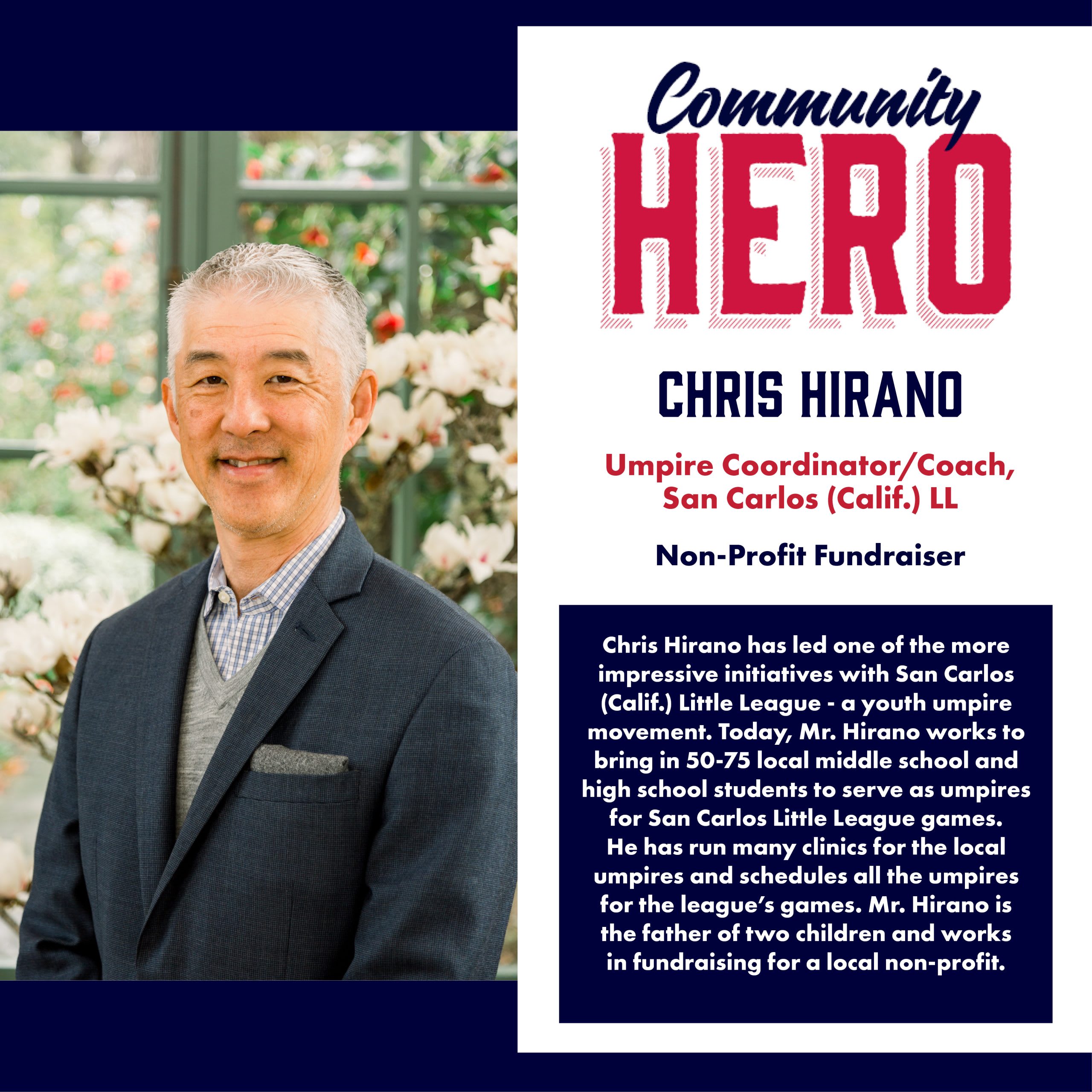 Chris Hirano Community Hero