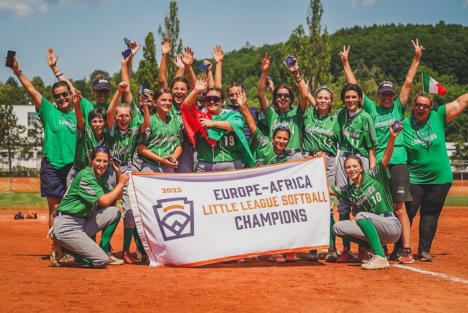 La Lombardia Little League riporta l’Italia a Greenville per il 2023 FIFA World Series Little League Softball®