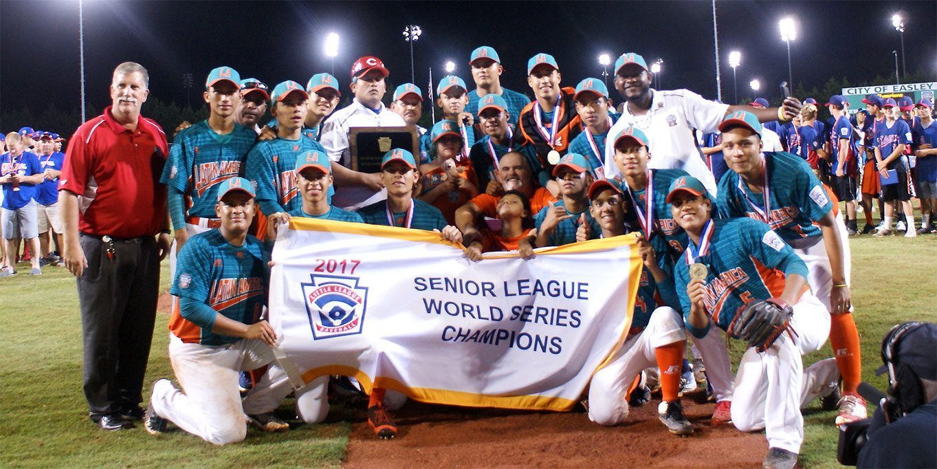 Hispanic Little League Baseball Team