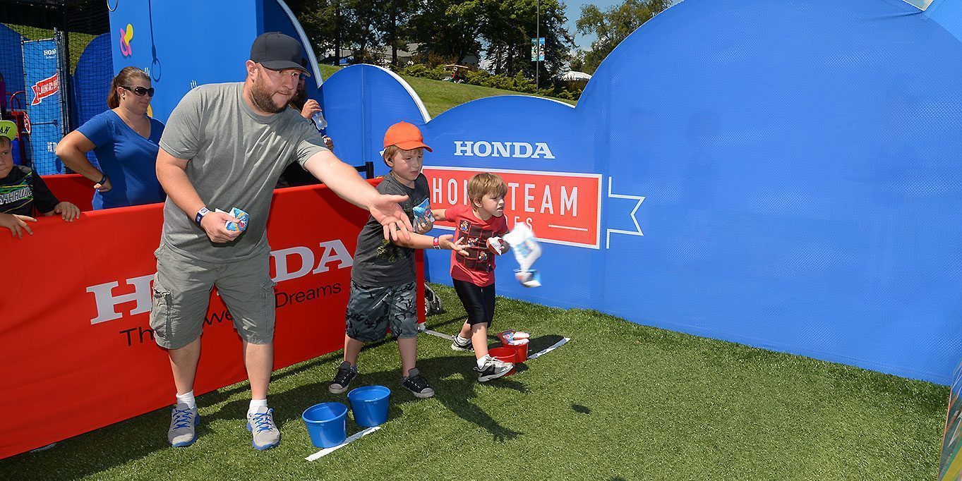 family fun zone honda booth