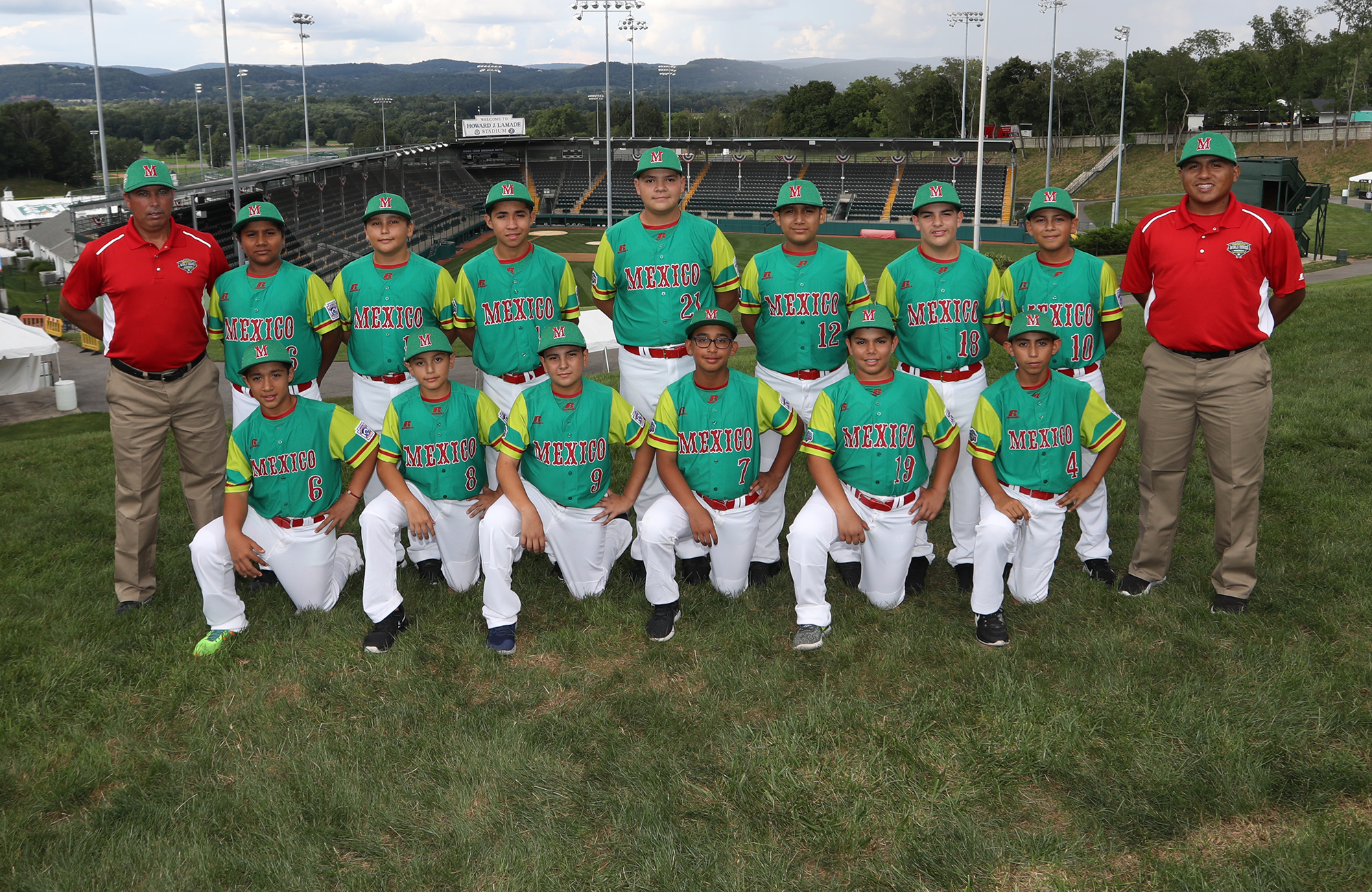 Hispanic Little League Baseball Team