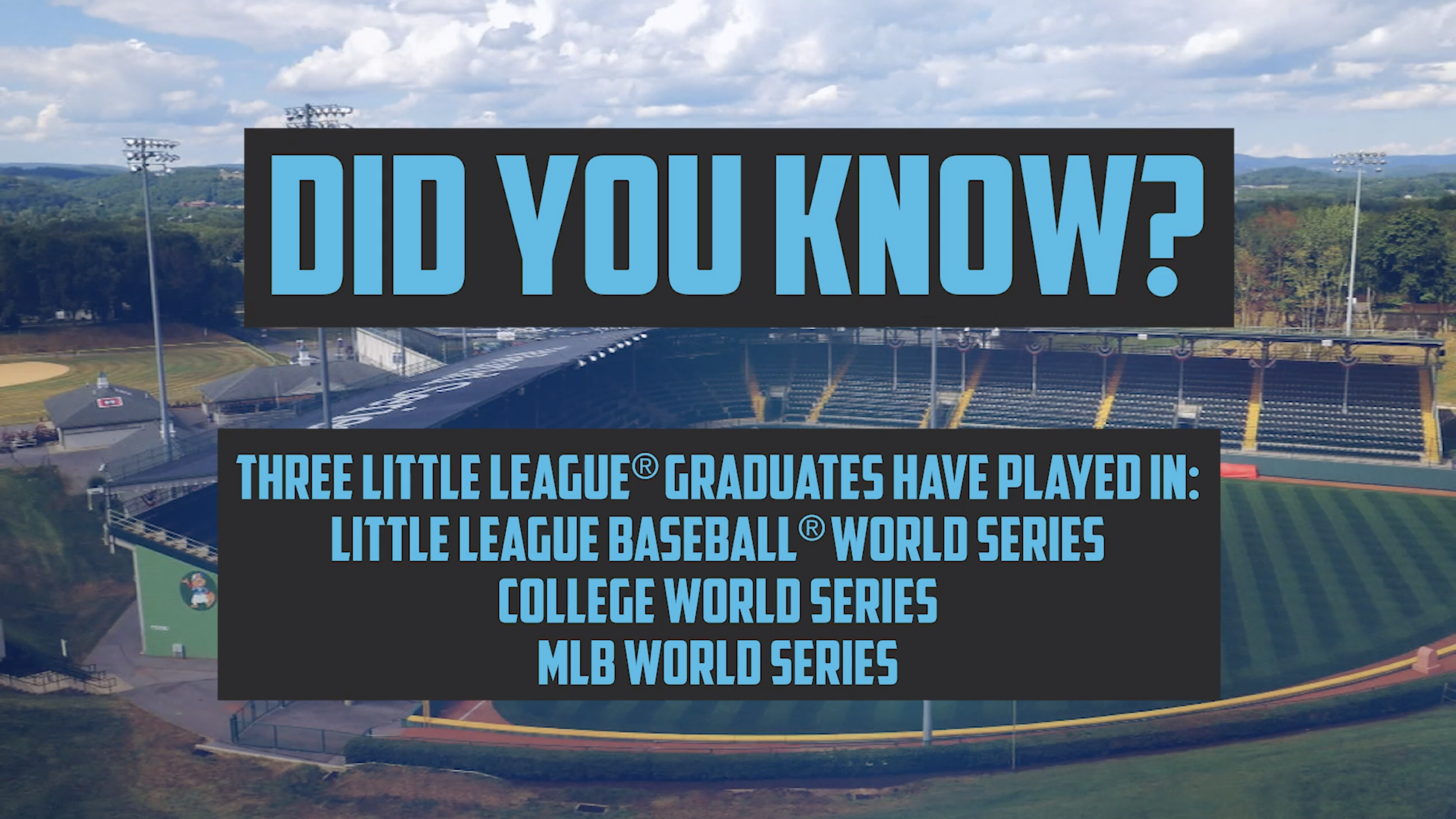 From Little League World Series to Major League Baseball, Randal
