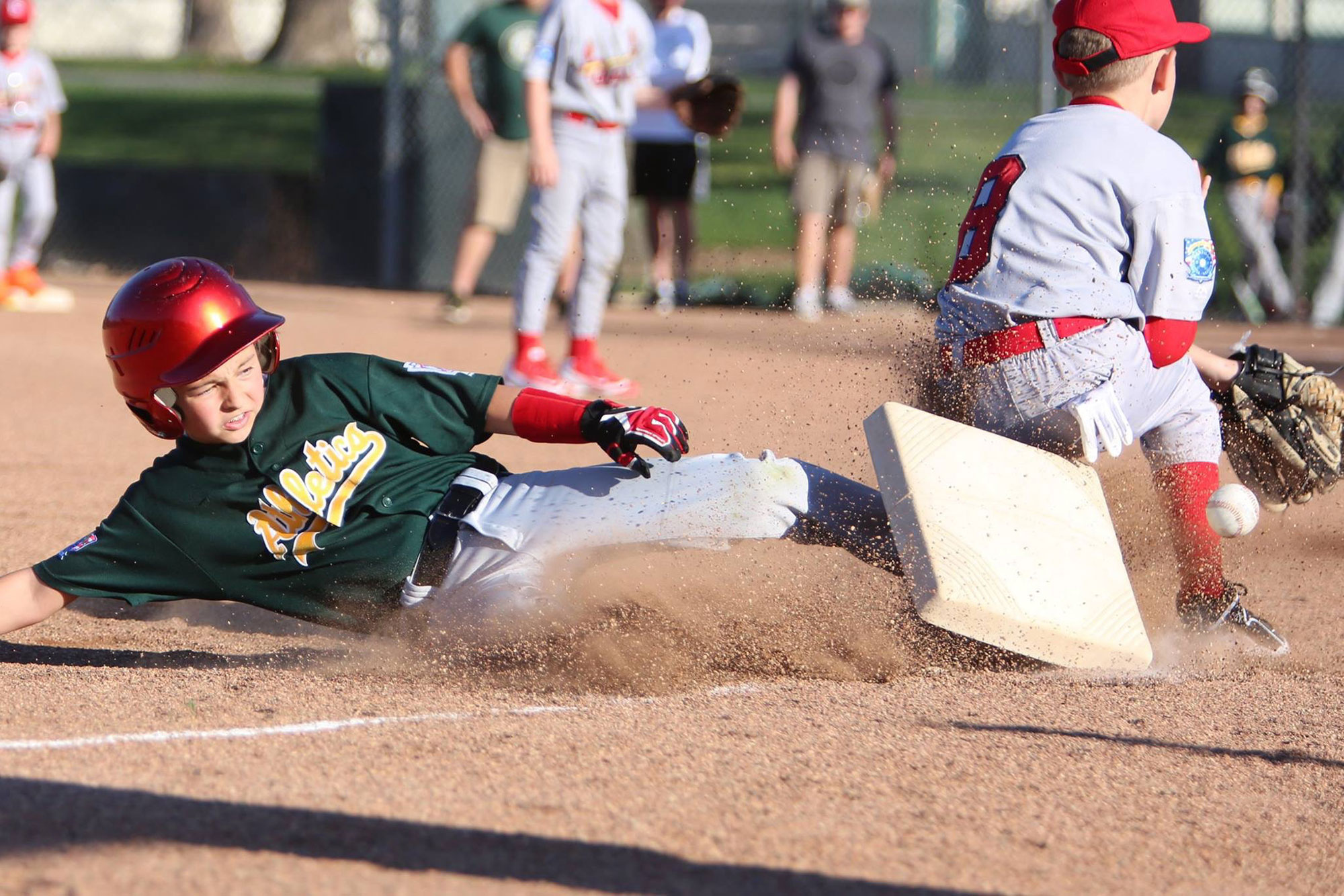 Baseball players receive little instruction in sliding