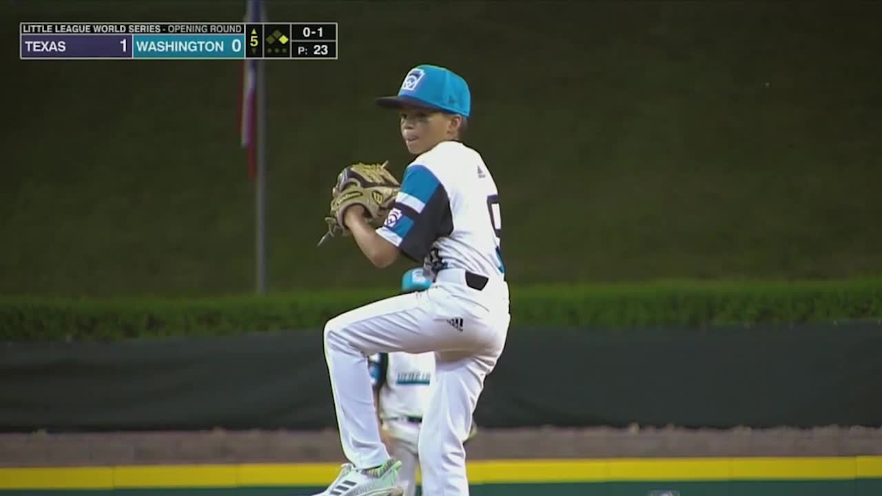 Spot on! Little League pitcher replicates windup of Astros pitcher