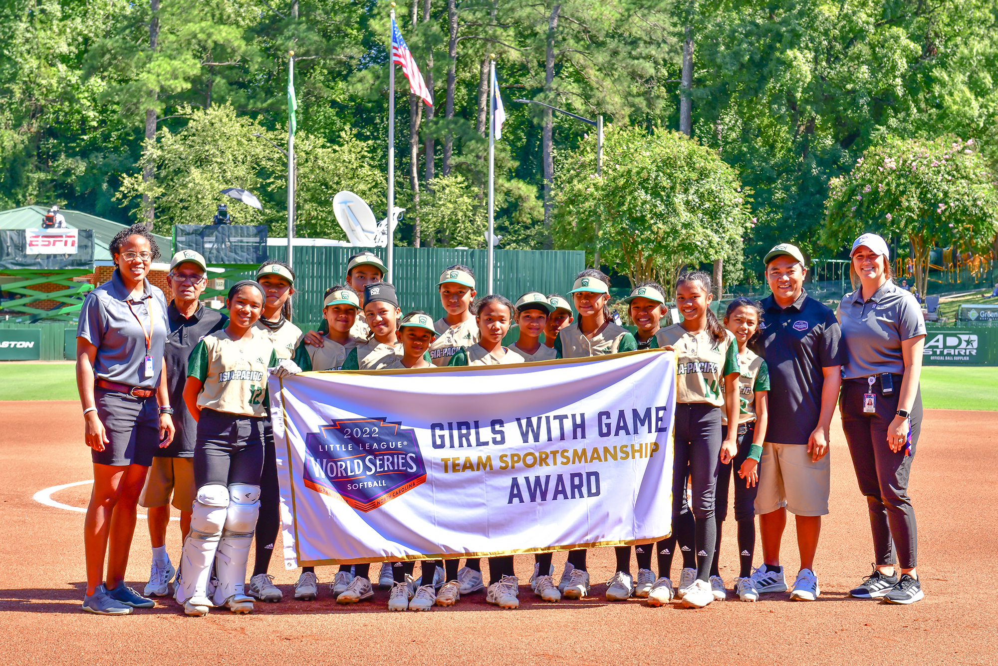 And with that, the 2022 Little League Softball World Series has concluded. # LLWS, #GirlsWithGame