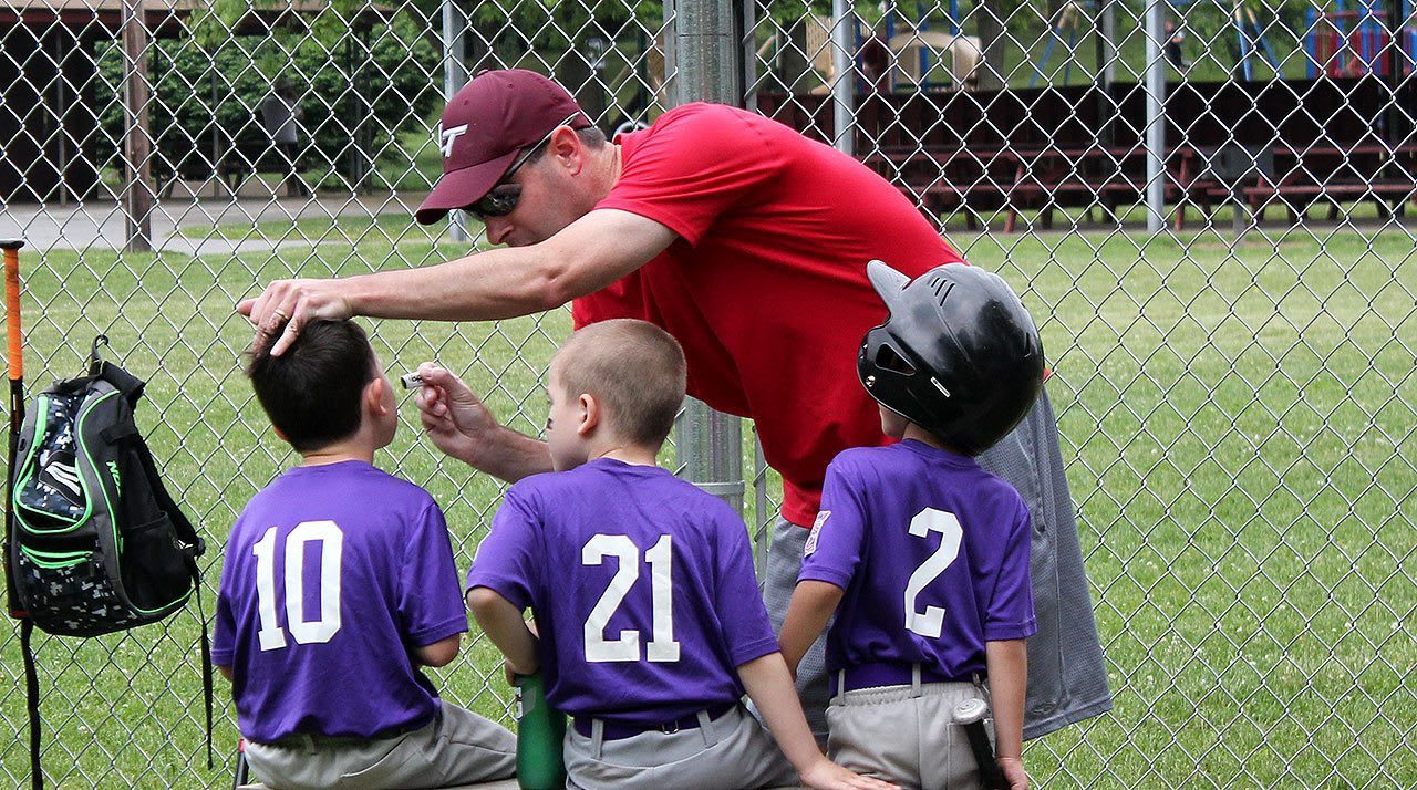 coach and players