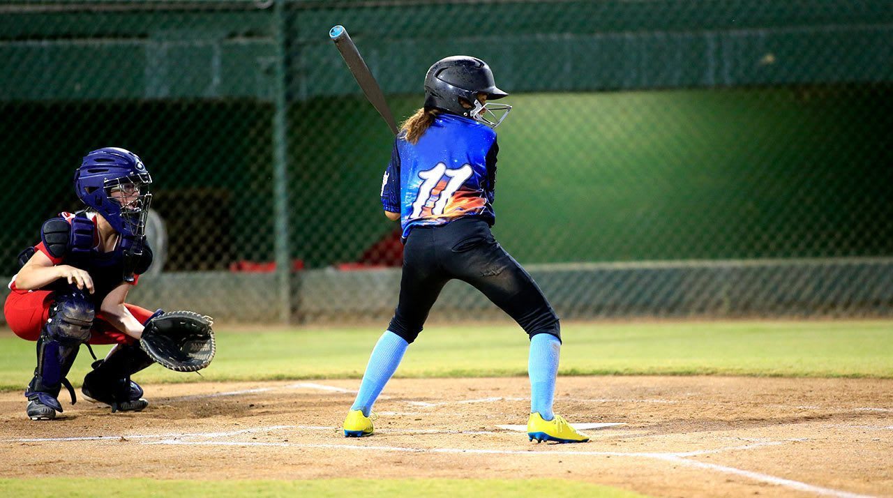 softball batter
