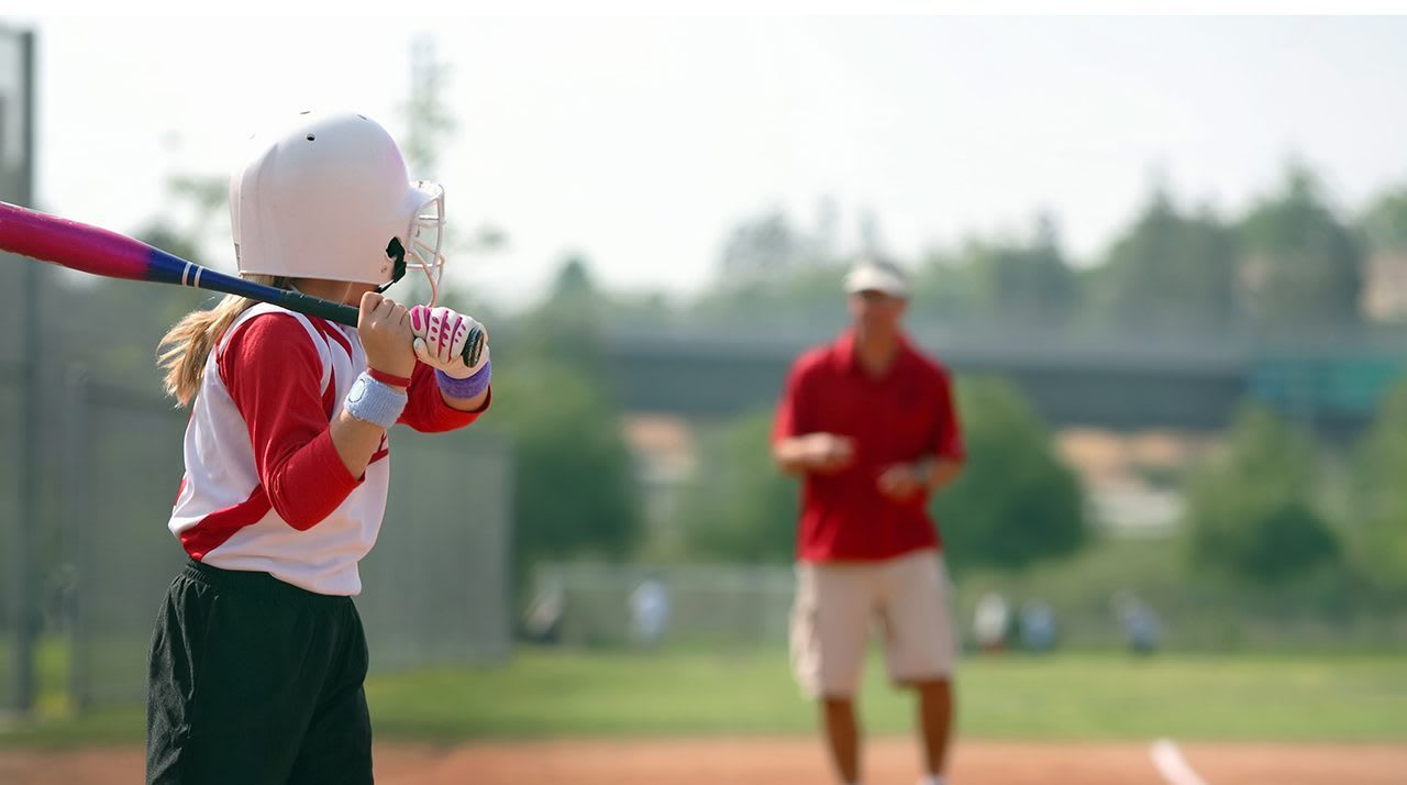 softball batter