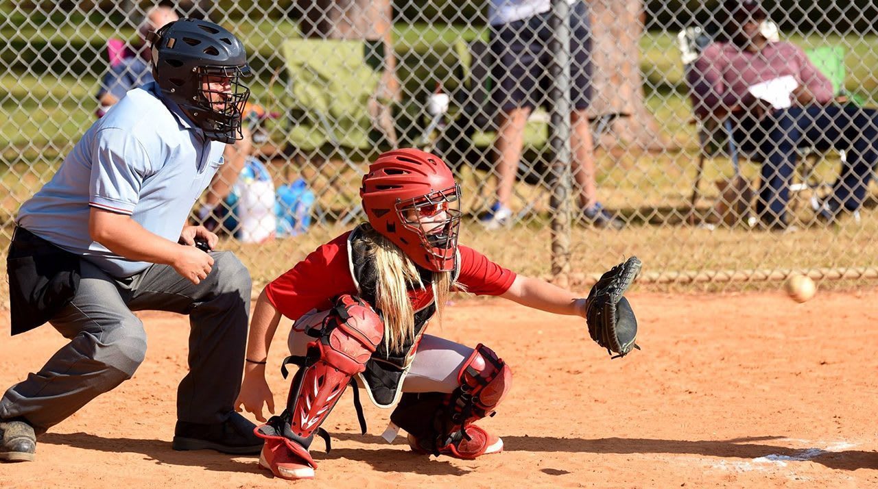 player catching