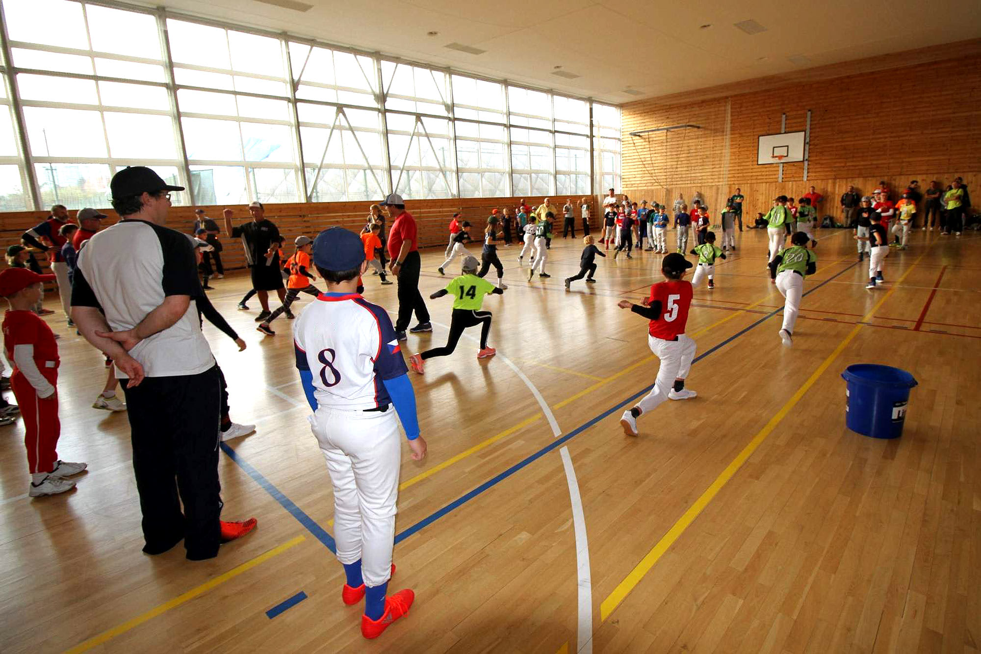 players-practicing-inside-gym
