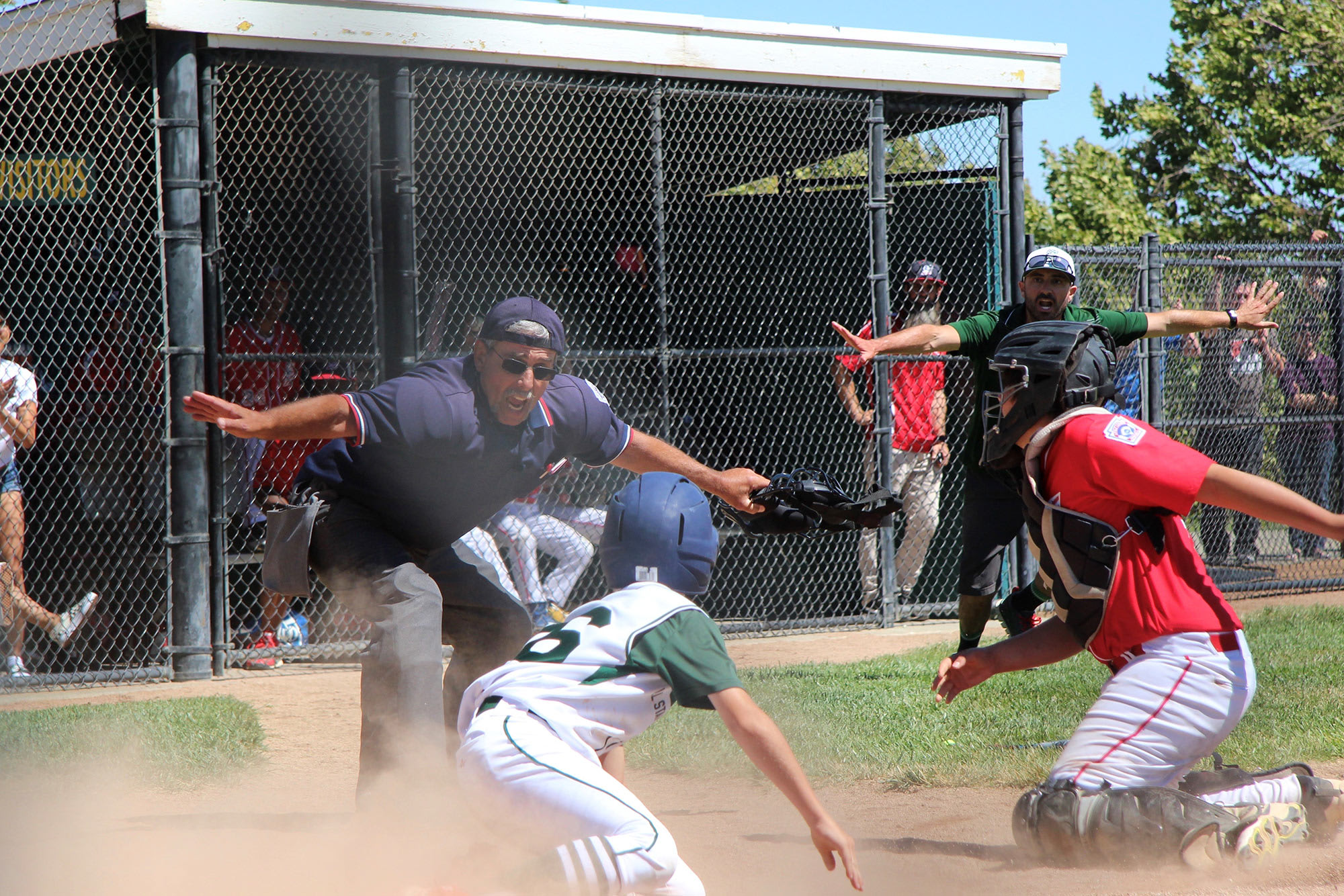 umpire home plate