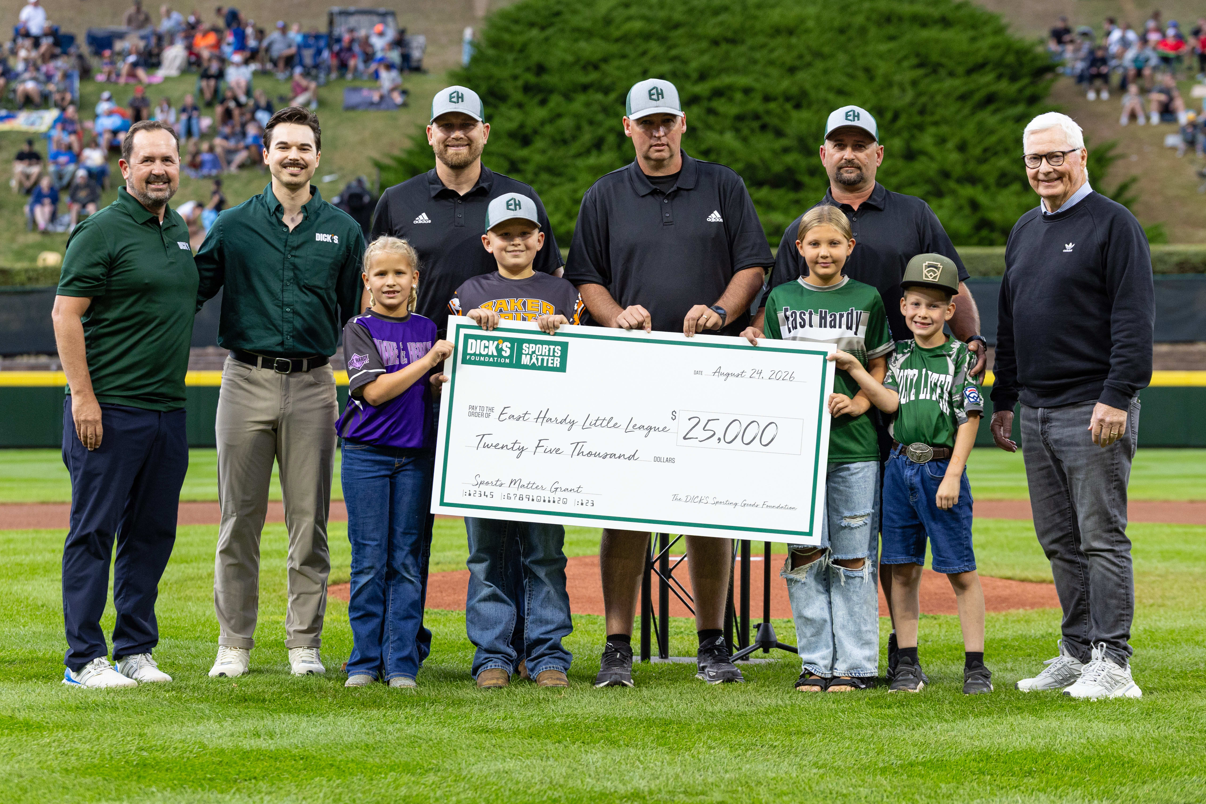 East Hardy County Little League in West Virginia Receives $25,000 Sports Matter ...