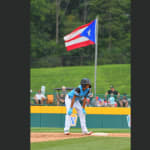Caribbean runner on second