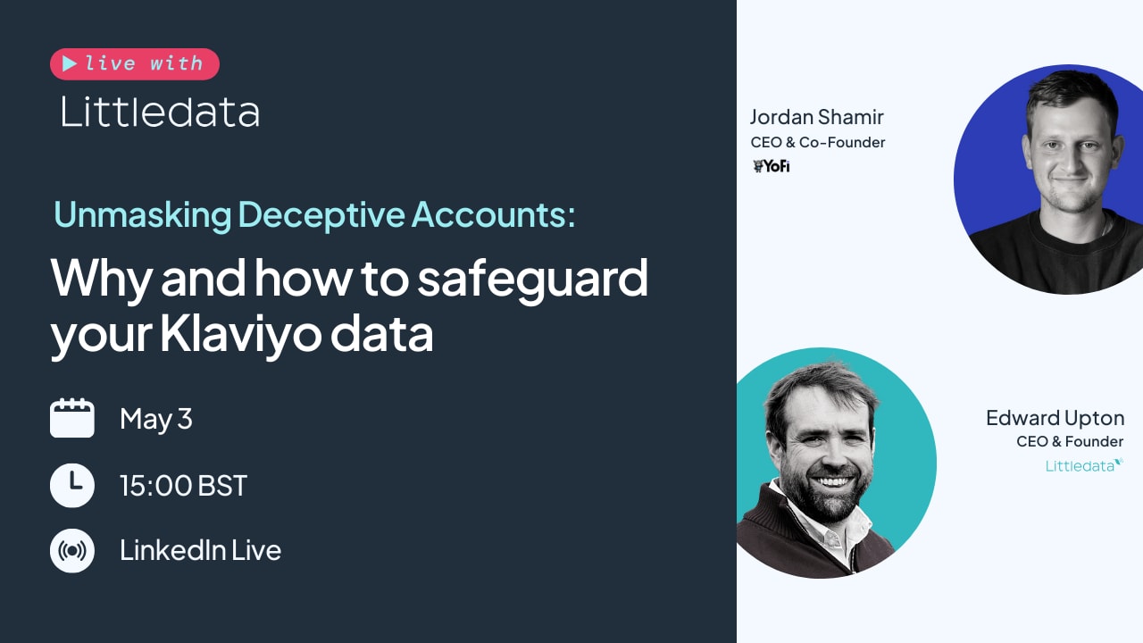 Unmasking Deceptive Accounts: Why and how to safeguard your Klaviyo 