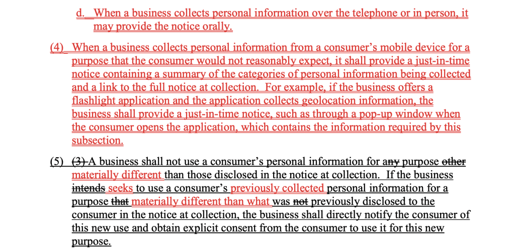 CCPA law revisions February 2020