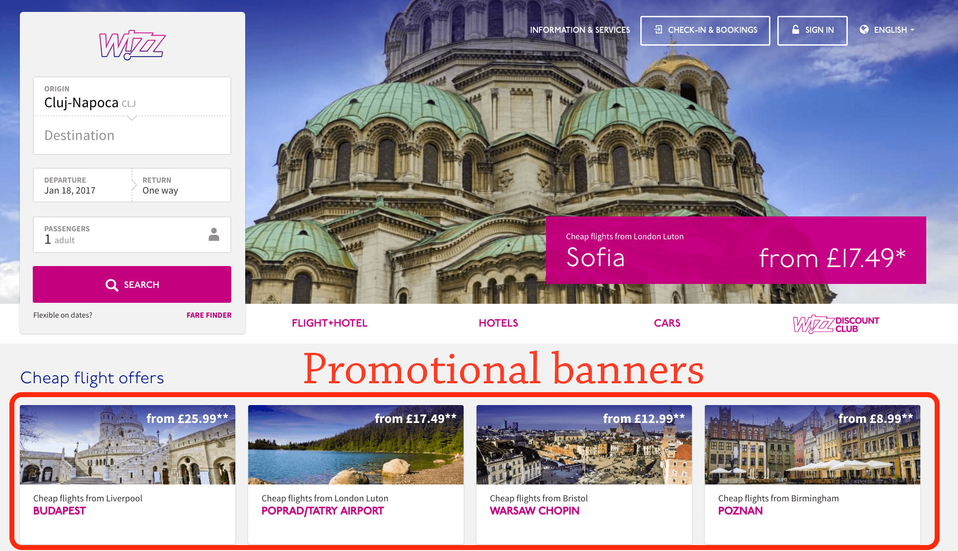 Capture promotions impressions and click